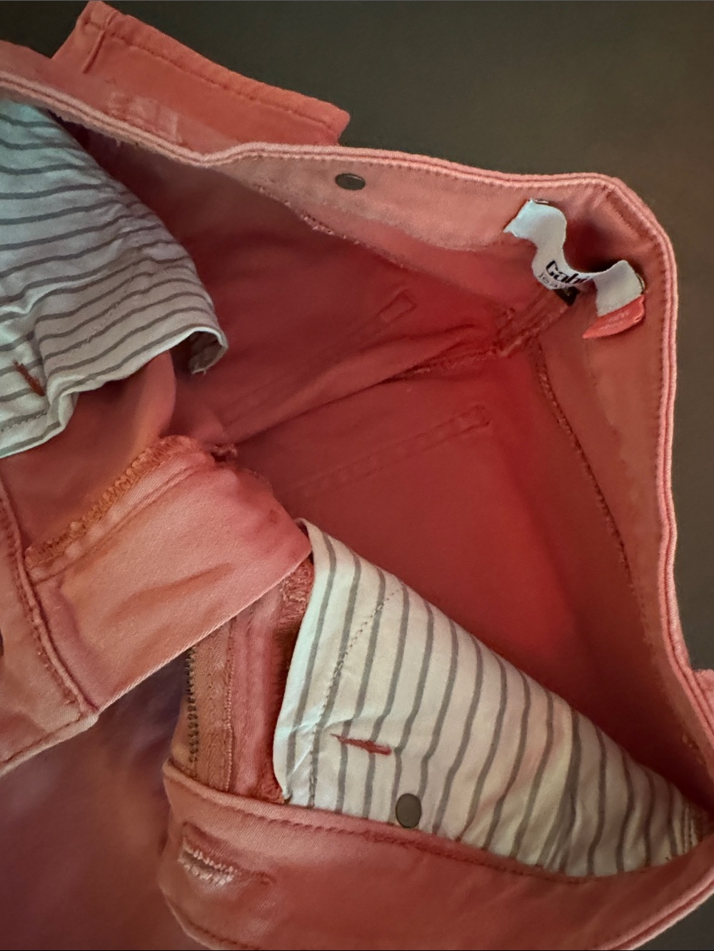 CAbi Rose-Pink High-Rise Skinny Jeans - Picture 5 of 6